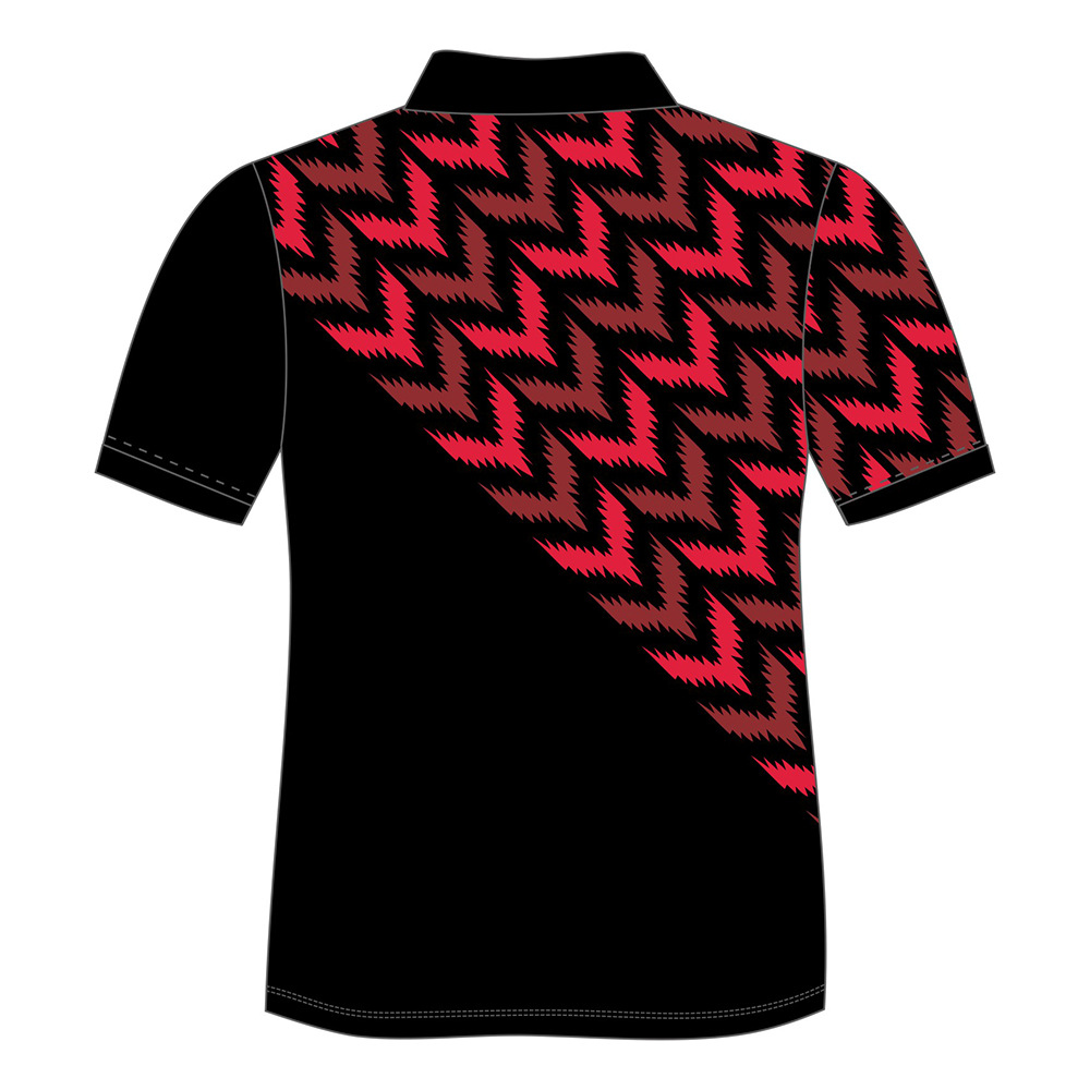 Custom sublimated Men's Short Sleeve POLO Shirt