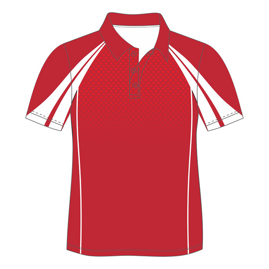 Custom sublimated Men's Short Sleeve POLO Shirt