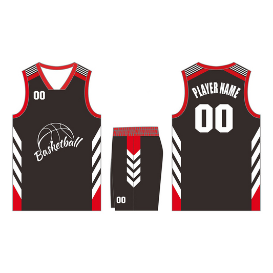 Custom Men Adult Sublimation Basketball Uniform