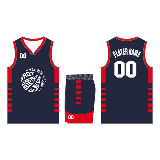 Custom Men Adult Sublimation Basketball Uniform