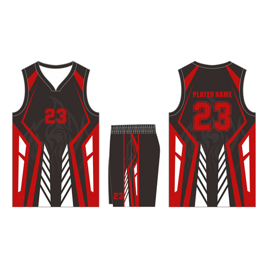 Custom Men Adult Sublimation Basketball Uniform