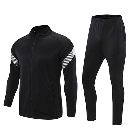 New Retro Long-sleeved Adult and Children's Sportswear Suit Training Clothes Tracksuit